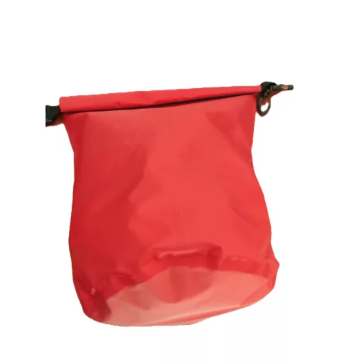 Survivor 5 literes vízálló, letekerhető táska - piros