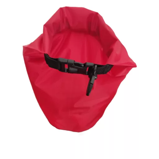 Survivor 5 literes vízálló, letekerhető táska - piros