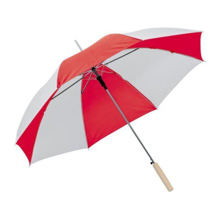 Kétszínű automata esernyő, piros R