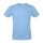 B&C B02E unisex rövid ujjú póló, sky blue