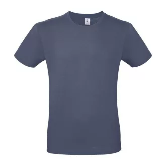 B&C B02E unisex rövid ujjú póló, denim - M
