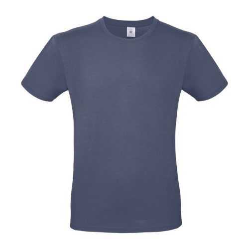 B&C B02E unisex rövid ujjú póló, denim - M