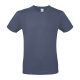 B&C B02E unisex rövid ujjú póló, denim - M