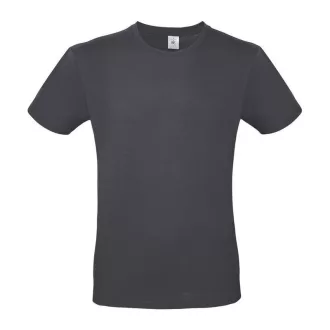 B&C B02E unisex rövid ujjú póló, dark grey - M