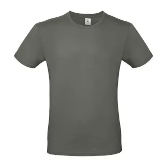 B&C B02E unisex rövid ujjú póló, milennal khaki - M