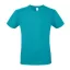 B&C B02E unisex rövid ujjú póló, real turqoise