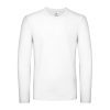 B&C EXACT 150 unisex hosszú ujjú póló B03E, White-M