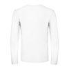 B&C EXACT 150 unisex hosszú ujjú póló B03E, White-M