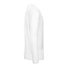 B&C EXACT 150 unisex hosszú ujjú póló B03E, White-M
