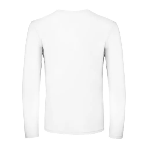B&C EXACT 150 unisex hosszú ujjú póló B03E, White-3XL