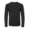 B&C EXACT 150 unisex hosszú ujjú póló B03E, Black-S
