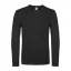 B&C EXACT 150 unisex hosszú ujjú póló B03E, Black-M