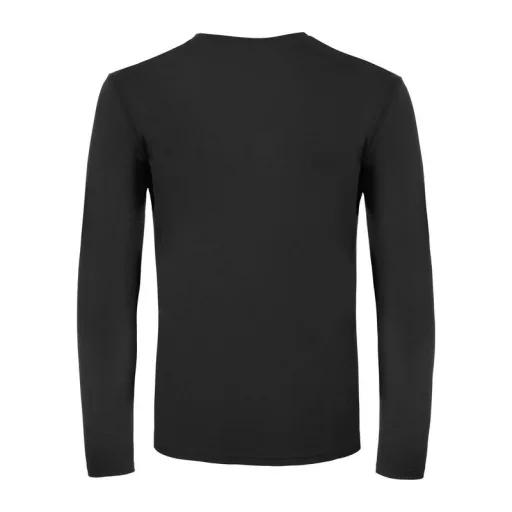 B&C EXACT 150 unisex hosszú ujjú póló B03E, Black-4XL