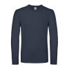 B&C EXACT 150 unisex hosszú ujjú póló B03E, Navy-S
