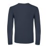 B&C EXACT 150 unisex hosszú ujjú póló B03E, Navy-S
