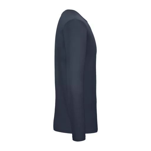 B&C EXACT 150 unisex hosszú ujjú póló B03E, Navy-S