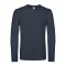 B&C EXACT 150 unisex hosszú ujjú póló B03E, Navy-M