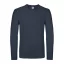 B&C EXACT 150 unisex hosszú ujjú póló B03E, Navy-M