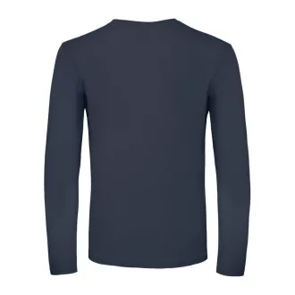 B&C EXACT 150 unisex hosszú ujjú póló B03E, Navy-M