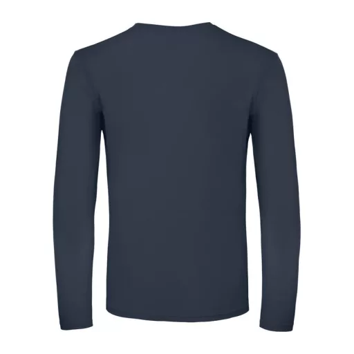 B&C EXACT 150 unisex hosszú ujjú póló B03E, Navy-XL