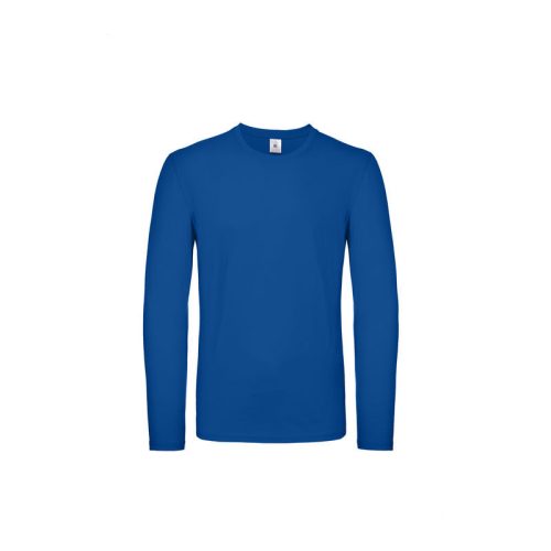 B&C EXACT 150 unisex hosszú ujjú póló B03E, Royal Blue-S