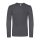 B&C EXACT 150 unisex hosszú ujjú póló B03E, Dark Grey-S