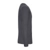 B&C EXACT 150 unisex hosszú ujjú póló B03E, Dark Grey-S