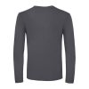 B&C EXACT 150 unisex hosszú ujjú póló B03E, Dark Grey-L