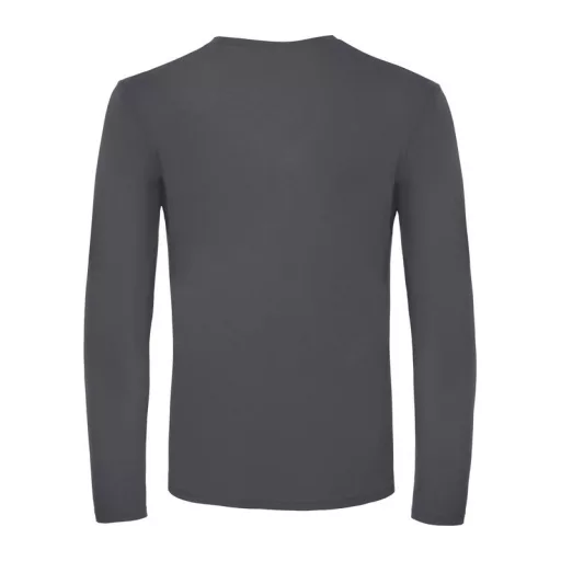 B&C EXACT 150 unisex hosszú ujjú póló B03E, Dark Grey-L