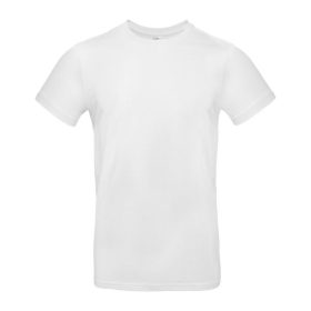 B&C B04E Exant 190 kereknyakú póló, white - XL