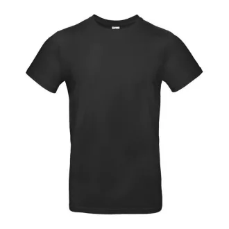 B&C B04E Exant 190 kereknyakú póló, black - XL