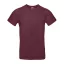 B&C B04E Exant 190 kereknyakú póló, burgundy - 2XL