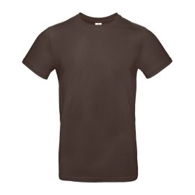 B&C B04E Exant 190 kereknyakú póló, brown - XL