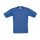 B&C gyerek rövid ujjú, környakas póló B07, Royal Blue-7/8
