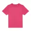 B&C gyerek rövid ujjú, környakas póló B07E, Fuchsia-7/8