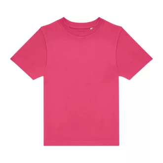  B&C gyerek rövid ujjú, környakas póló B07E, Fuchsia-9/11