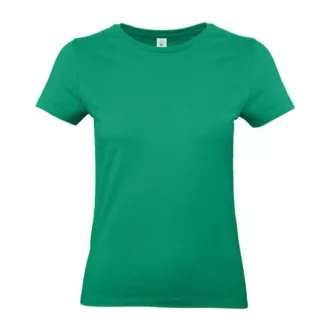 B&C B37E Exant 190 Kereknyakú Női Póló, kelly green - M