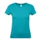 B&C B54E Női rövid ujjú póló, real turquoise - XL