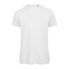 B&C lezser szabású minősített biopamut férfi póló BD62, White-M