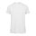B&C lezser szabású minősített biopamut férfi póló BD62, White-M