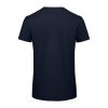 B&C lezser szabású minősített biopamut férfi póló BD62, Navy-S