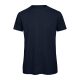 B&C lezser szabású minősített biopamut férfi póló BD62, Navy-XL