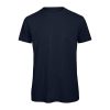 B&C lezser szabású minősített biopamut férfi póló BD62, Navy-2XL