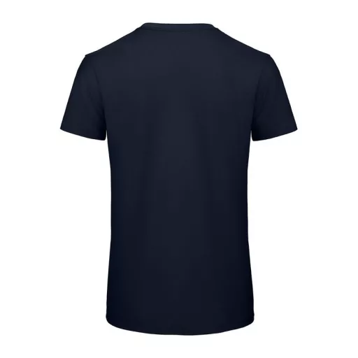 B&C lezser szabású minősített biopamut férfi póló BD62, Navy-2XL