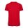 B&C lezser szabású minősített biopamut férfi póló BD62, Red-3XL