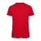 B&C lezser szabású minősített biopamut férfi póló BD62, Red-3XL