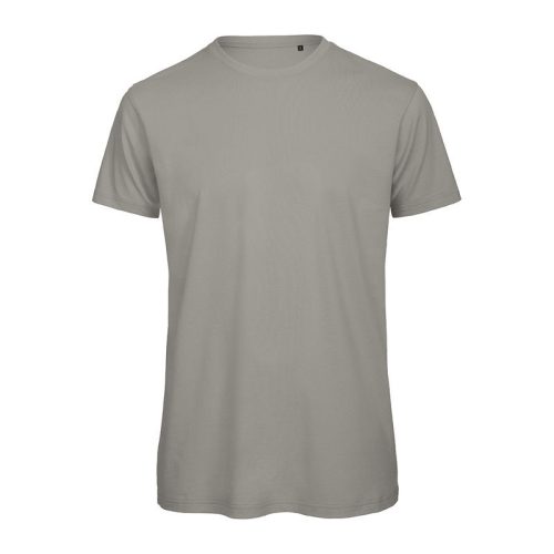 B&C lezser szabású minősített biopamut férfi póló BD62, Light Grey-S