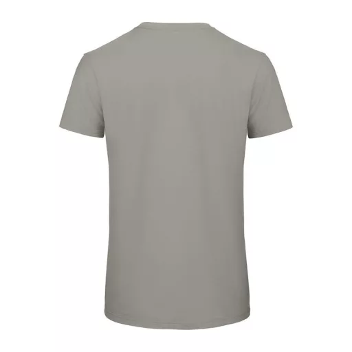 B&C lezser szabású minősített biopamut férfi póló BD62, Light Grey-M