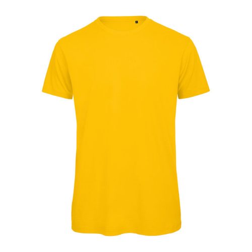 B&C lezser szabású minősített biopamut férfi póló BD62, Gold-XL