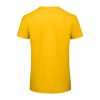 B&C lezser szabású minősített biopamut férfi póló BD62, Gold-XL